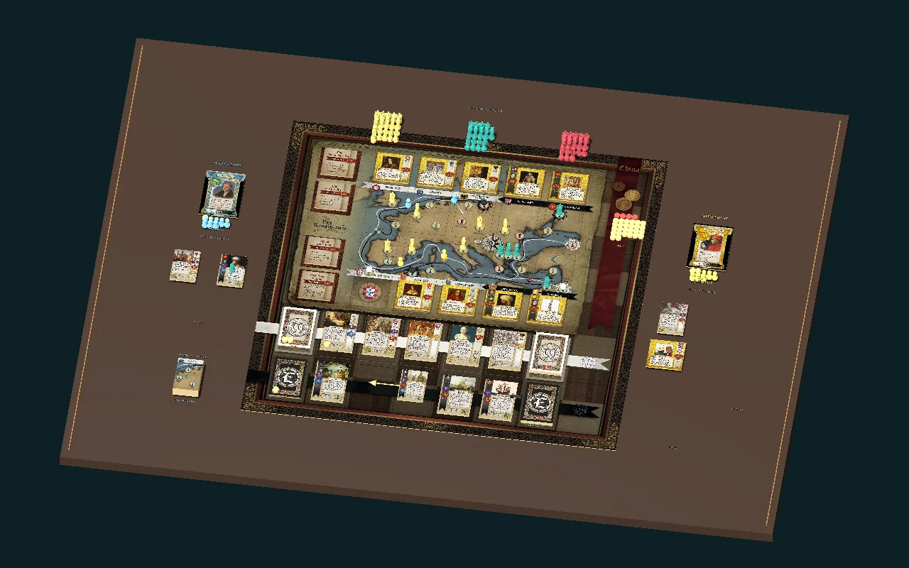 The Pax Renaissance tutorial’s 3D game table
